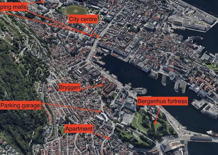 Family Friendly 3br - Quiet Area - Behind Bryggen Apartament *