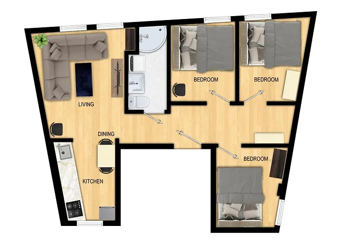 Family Friendly 3br - Quiet Area - Behind Bryggen Apartman Bergen